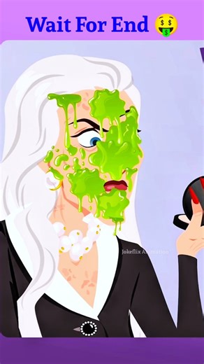 Jokeflix Animation | Beauty from a sneeze 🤧 Wow Animated Toons 😉 #viral #cartoon #trending #animation | Instagram