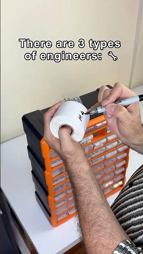 3 Types of Engineers #bomtrace #engineering #hardware #drawer
