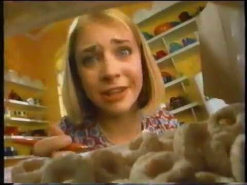 Frosted Cheerios Commercial - Gilbert Gottfried - Melissa Joan Hart - Raven Symone - Underdog (1996)