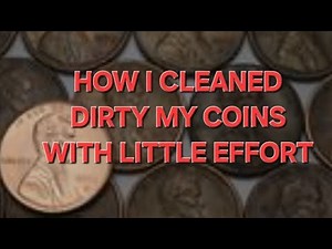 Cleaning coins...Bulk cleaning coins, fast way to clean coins without a toothbrush