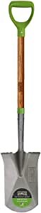 AMES 2593800 Tempered Steel Garden Spade with Hardwood Handle and D-Grip, 43-Inch