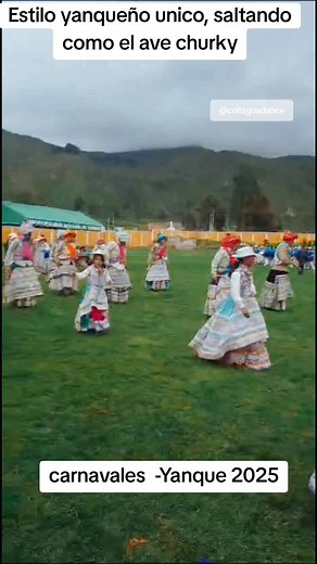 danza del wititi saltando como.el ave churky #wititi #yanque