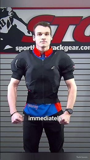 Alpinestar Airbag Vest Saves Life