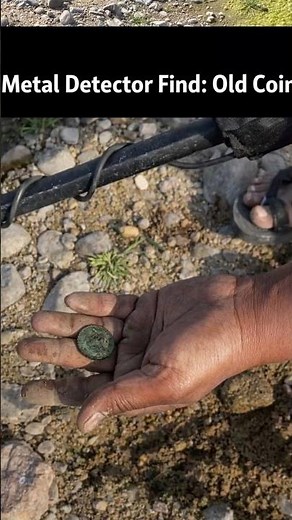 Metal Detector Found Old Coin #MetalDetector #OldCoin #TreasureHunt #CoinFound #HiddenTreasure