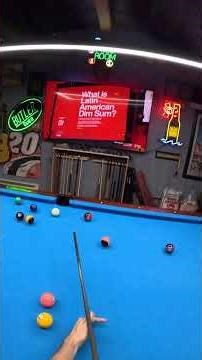 Can I Beat An American In A Single Game Of Pool? #shorts