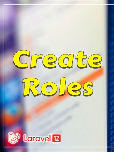 15 ➕ Creando Nuevos Roles: Formulario de Registro y Validación | Laravel 12 & Spatie 🛡️ #tailwind #sistemas #codigo #codigofuente #php #html5 #java #javascripts #laravel #spatie #phyton #roles #permisos