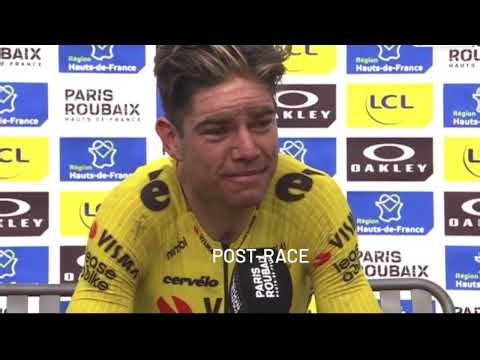 Wout van Aert breaks Tadej Pogačar in final duel – Roubaix explodes