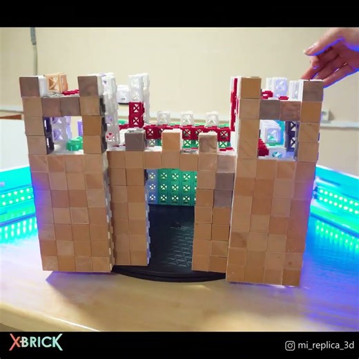 XBRICK - 3D Printed 6 faced modular construction game #3dprinting