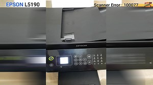 Epson L5190 Error 100077 - Fixed 100% Scanner error #printer #printerrepair #Epson https://youtu.be/Ft73bgVxoe0 | SEARCHink
