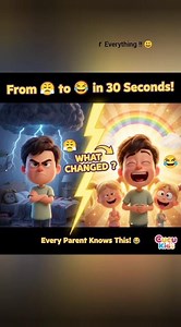 The Grumpy Morning 😤→😂 | How ONE SMILE Changed Everything! | CuCu Kids #shorts