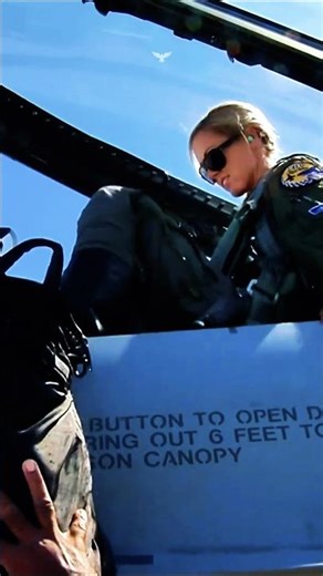 How Major Julie Moore Became a Fighter Pilot? 🇺🇸 #Shorts