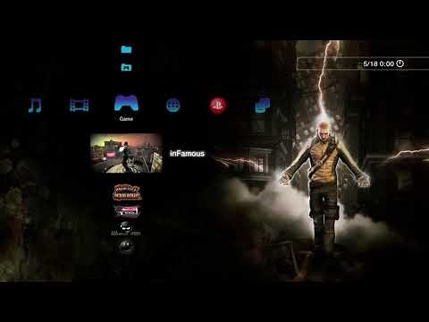 Infamous (PS3) - XMB Menu Theme Music - High Quality