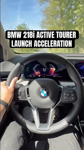 2026 BMW 218i ACTIVE TOURER (136 PS) LAUNCH ACCELERATION #catchingcars #shortvideo #bmw #acceler8
