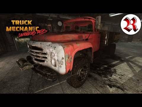 Truck Mechanic: Dangerous Paths | Repairing My Old Truck so I Can Deliver