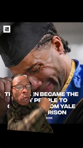 Never give up! All my incarcerated & formerly incarcerated community. We are breaking barriers in positive ways that makes us valuable in this world we all occupy, onward.” Ⓜ️🖊️🎓🙌🏽 #PennToPaper #Yale #prison #graduation | Malcolm Penn