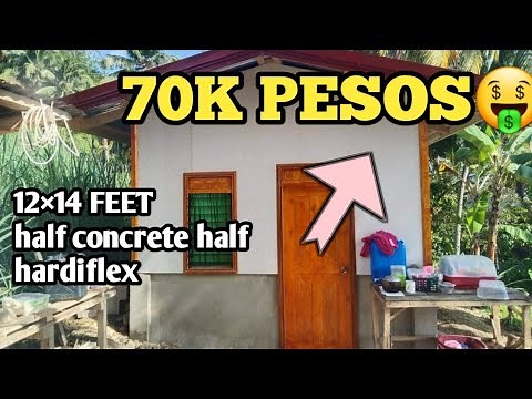 HALF CONCRETE HALF HARDIFLEX HOUSE/ 70K ESTIMATED COST INCLUDING LABOR.