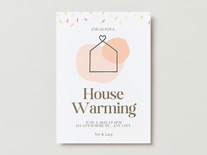 Housewarming Invitation Template | Editable Invite Canva | Customizable Party Invite | Simple Modern Invitation Template | Edit & Download - Etsy