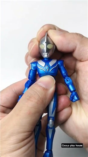 Assembling Ultraman Toy Figure Step-By-Step | Satisfying Toy Build 🔥