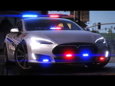 Redneck Police Tesla Model S showcase [FiveM]