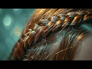 💈 ASMR BARBER | The Art of Hair Weaving (Intricate & Relaxing Sounds)