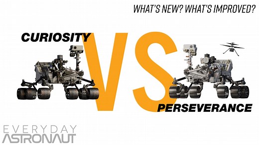 Perseverance VS Curiosity - What's New?