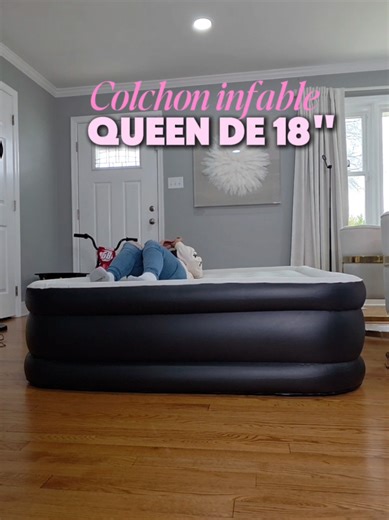 Colchon inflable queen de 18