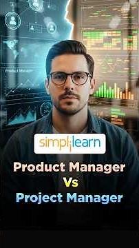 Product Manager vs Project Manager: Key Differences Explained | #shorts #simplilearn