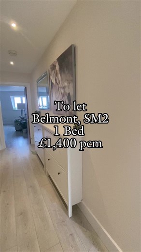 ✨ Modern 1-Bed Apartment | Station Road, Belmont, SM2 ✨ 💰 £1,400 pcm 📏 538 sq ft / 50 sq m 🛏 1 Bedroom 🛁 1 Bathroom 🛋 Furnished | Available Now Welcome to this bright and modern one-bedroom apartment located on Station Road in Sutton 📍 This well-presented flat features: ✔️ A spacious double bedroom with fitted carpet for a warm, cosy feel ✔️ A sleek, contemporary bathroom finished to a high standard ✔️ A fully equipped modern kitchen with integrated appliances & ample storage ✔️ Stylish, p