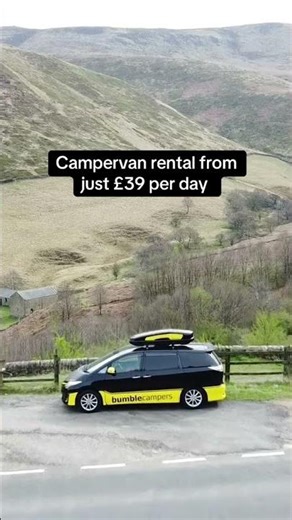 Campervan rental from £39 | Bumble Campers