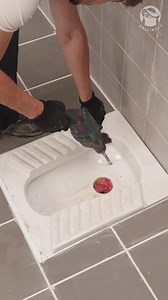 4.9K views | Install a Toilet Like a Pro | Lady Panda | Facebook