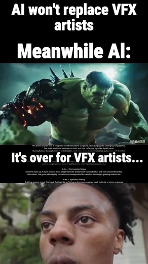 It's over for VFX artists...