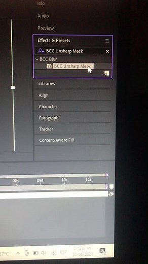 Mastering After Effects with BCC Unsharp Mask Tutorial