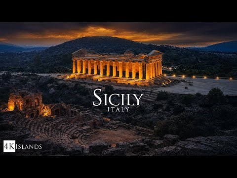 Sicily in 4K - Ancient Ruins & Hidden Gems | Relaxing Travel Film with Calming Music