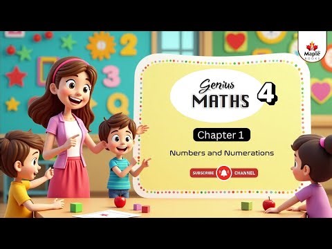 Chapter 1 | Numbers and Numerations | Class 4 | Genius Maths | Maple Books