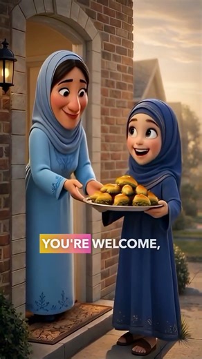 Sharing Iftar in Ramadan 🌙 | Beautiful Islamic Lesson for Kids | Ramadan Cartoon