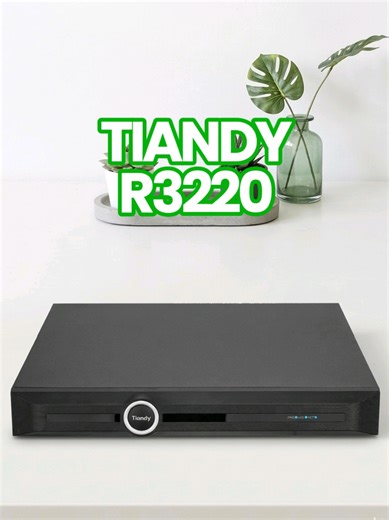 Siap boss, dengan Tiandy TC R3220 penyimpanan luas, rekamanmu aman. #fypシ゚ #tiandy #cctvcamera #bukber #tiktokshop