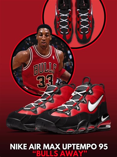 Nike Air Max Uptempo 95 'Bulls Away' lanzamiento