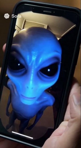 Un Alíen apareció en mi puerta Doorbell #fiebrupr777tv #sora #ai