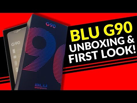 BLU G90 Unboxing & First Impressions!