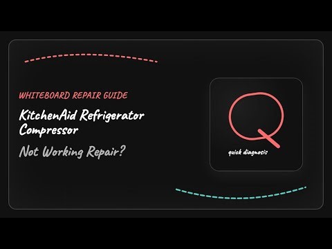 KitchenAid Refrigerator Compressor Not Working Repair