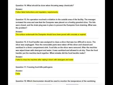 SERVSAFE: CHAPTER 07-12 REVIEW EXAM QUESTIONSActual Qs and Ans - Expert-Verified Explanation