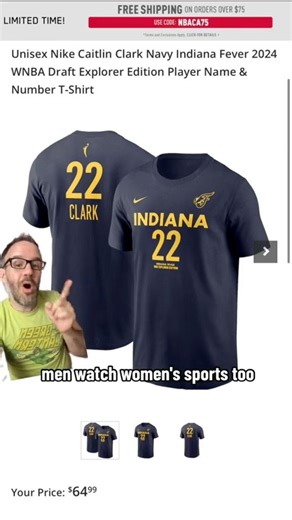 15K views · 711 reactions | For the longest time, the men’s pro sports leagues thought that women only wanted to wear pink versions of the team uniform. So it’s all disappointing but not surprising. #sports #womenssports #wnba #pwhl | ProfessorNeil | Facebook
