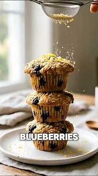 Healthy Lemon Blueberry Muffins (Easy & Delicious!)