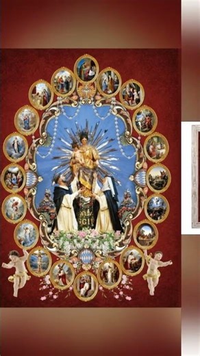 Mysteries of the Rosary 8 by 10 Print