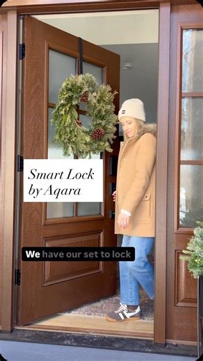 Jaimi Bengtson | DIY Home | A door lock that { sees me coming } ?! Yes please. | #ad | This smart lock by @aqara.smarthome.official checks all the boxes: ✔️ True... | Instagram