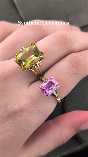 The Cool History of Synthetic Gemstones ✨