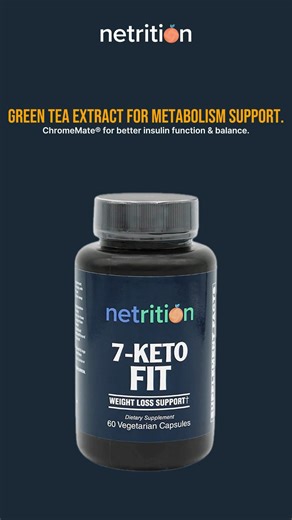 💊 Real results. Backed by science. Clean Fit 7-Keto Fit Vcaps by Netrition use patented 7-Keto® DHEA, proven in human clinical studies to deliver 3x more weight loss than diet and exercise alone. No hormones. No caffeine. Just clean, proven metabolic support. 💙 Shop now → netrition.com . . . . . #Netrition #wellnesstips #weightmanagement #healthjourney | Netrition.com