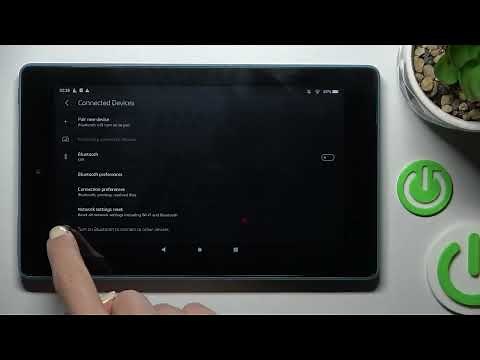 How to Reset Network Settings on AMAZON Fire 7 - Restore Network Settings