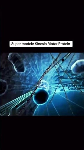 🧬 The Tiny Protein That Walks!🚶‍♂️Inside Your Cells! #biology #protein #biologybook #trending #trend