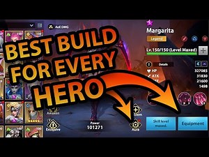 Infinite Magicraid : BEST BUILDS FOR EVERY HERO ! AURA/GEAR/EMBLEMS